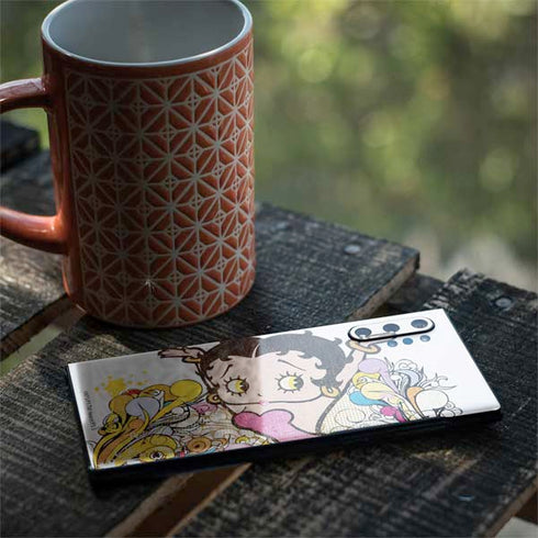 Betty Boop Hands Up Galaxy Note 10 Plus Skin